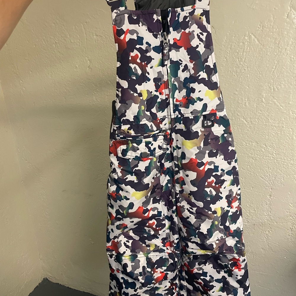 Colorful Camouflage Snowsuit overalls